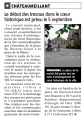 Châteaumeillant : debut des travaux 