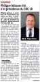 Philippe Moisson, Président du SDE18